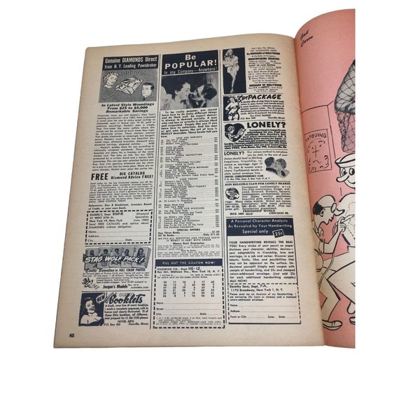 Vintage Beauty Parade "Four Lies About Blondes/Zing on A G-String" Magazine - Picture 15 of 16